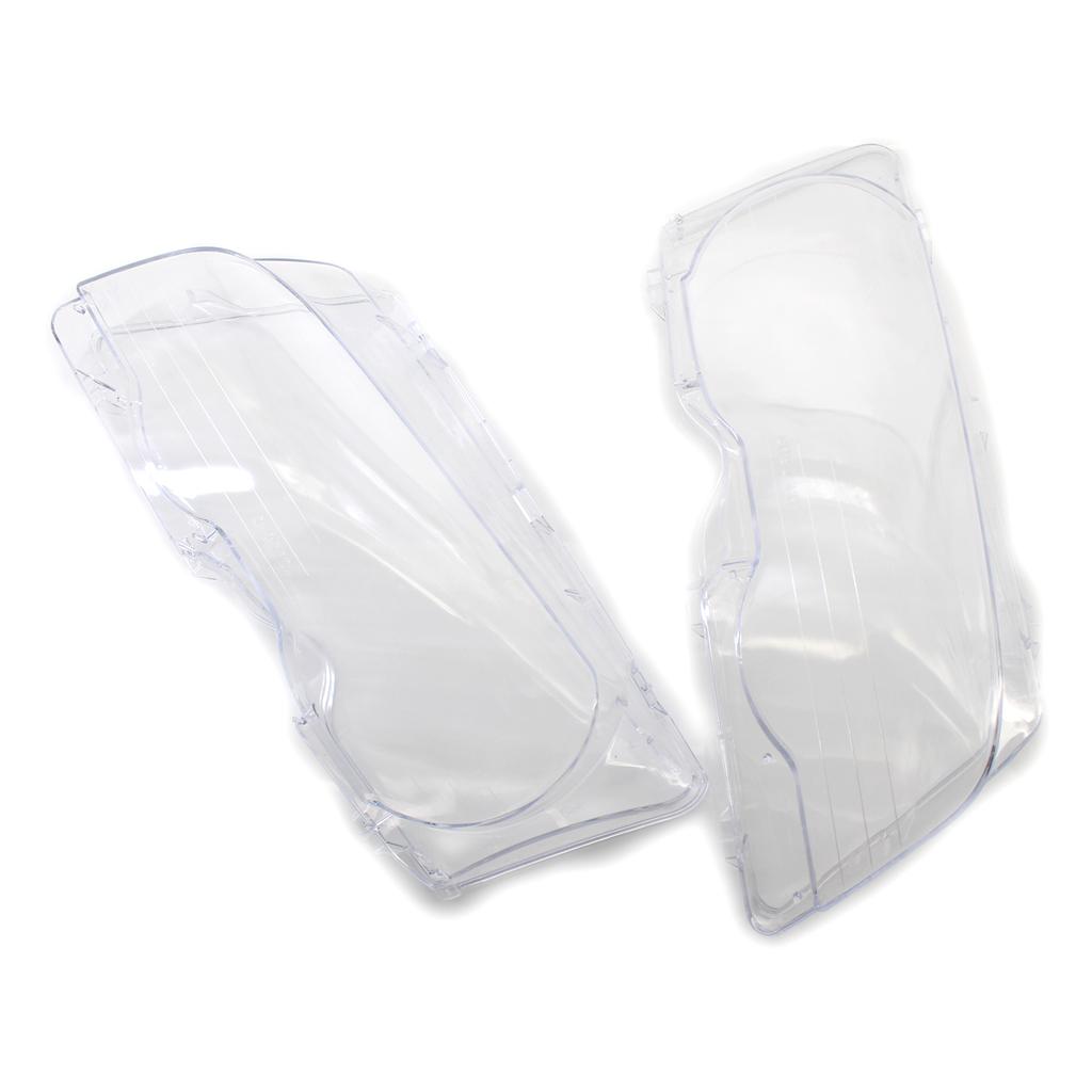 1 par/peças substituição de farol de carro lente transparente farol capa transparente cupê conversível para BMW E46 2DR 1999-2003 M3 2001-2006