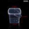 Dessert Cups Pudding Cup Dessert Cake Cup Appetizer Jelly Yogurt Dessert Baking Cup Disposable Milk Packaging Beverage Bucket