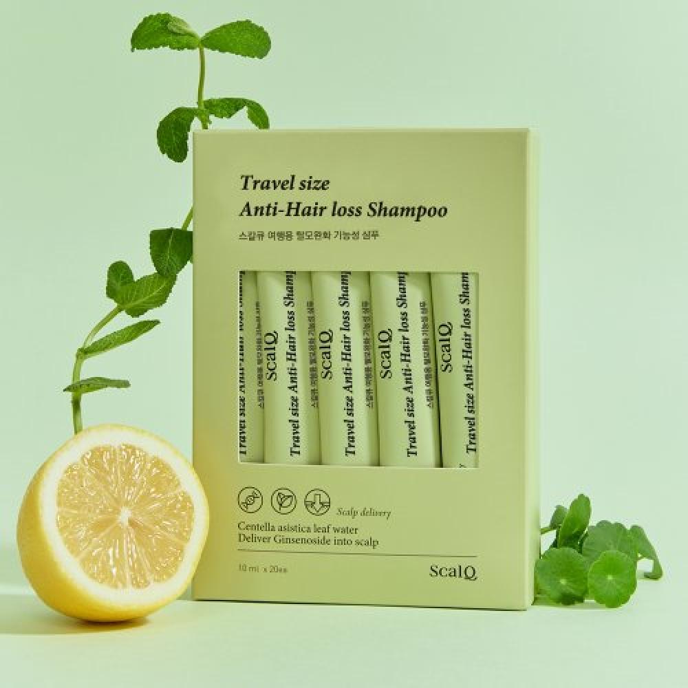 

Scalq Travel Hair Loss Symptom Relief Functional Shampoo 10ml X 20 Packs none