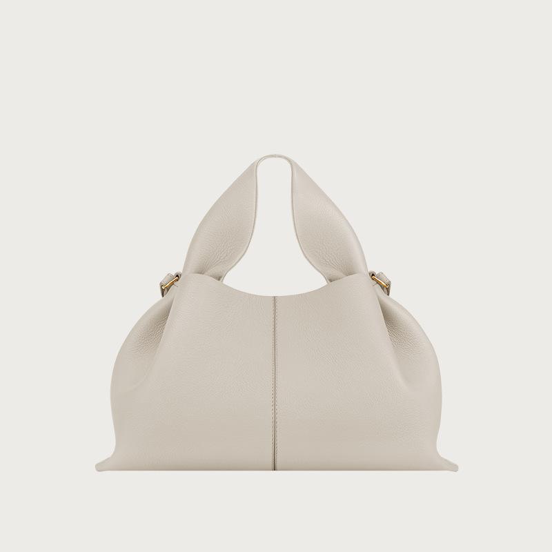 Fashionable Cloud Bag Luxurious French Genuine Leather Handbag Shoulder/Crossbody Women's Bag