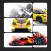 1/22 Ferrari 499P Endurance Race Alloy Sports Car Model Diecast Metal Racing Vehicles Car Model Simulation Sound and Light Kids Toy Gift