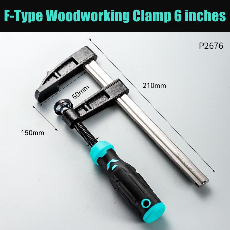 

Надміцний F-затискач Швидкоз’ємний затискач для штанг Швидкоз’ємний затискач для деревообробки Металевий фіксатор Високоміцні столярні затискачі Ручні інструменти