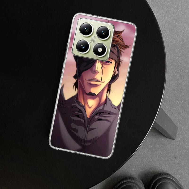 Aizen Sousuke Bleach Phone Case Cover for Xiaomi Redmi Note 15 14 13 12 11 Pro Plus 14S 12S 11S 11T 11E 10S 10 Customized Fundas