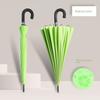 24 Bone Straight Handle Big Umbrella Water Blossom Umbrella Large Female Umbrella for Two Persons Long Handle Straight Umbrella Male Strong Rain