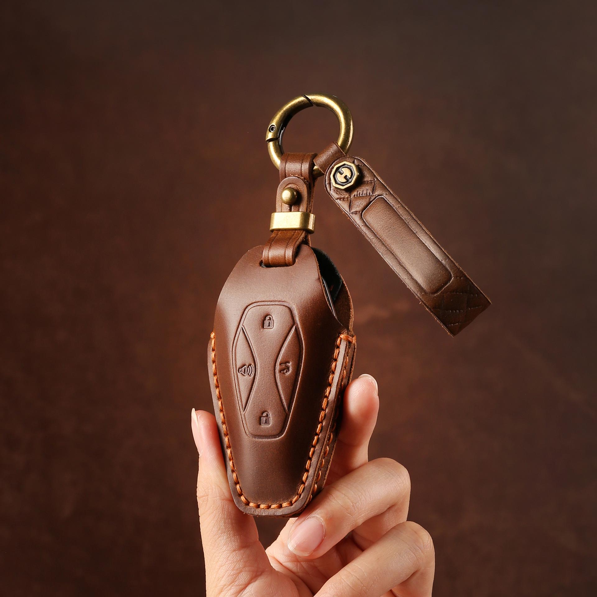

ARCFOX Alpha S/T Key Cover Shell for Men & Women коричневый