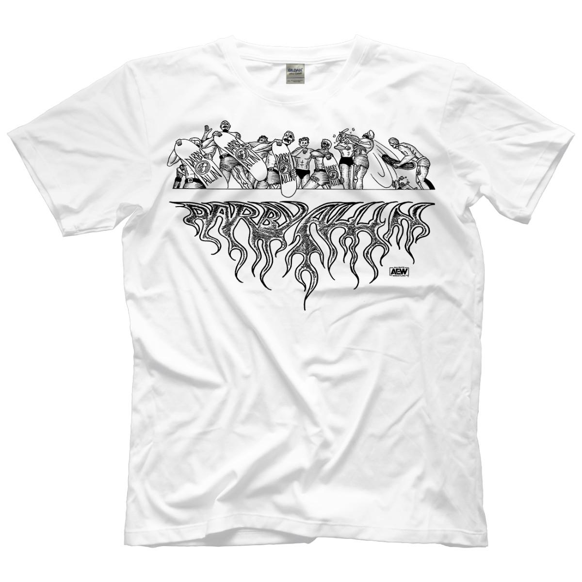 Darby Allin - Up In Flames AEW Official T-Shirt S разноцветный