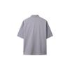 Customellow Oversized Polo Gray Cwtam25511gyx