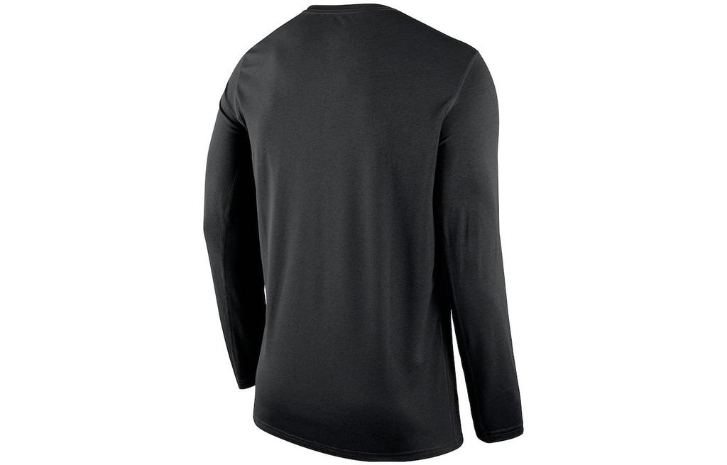 Nike T Shirts Men's Black Crew Neck Moderate Straight Fit DR6506-010