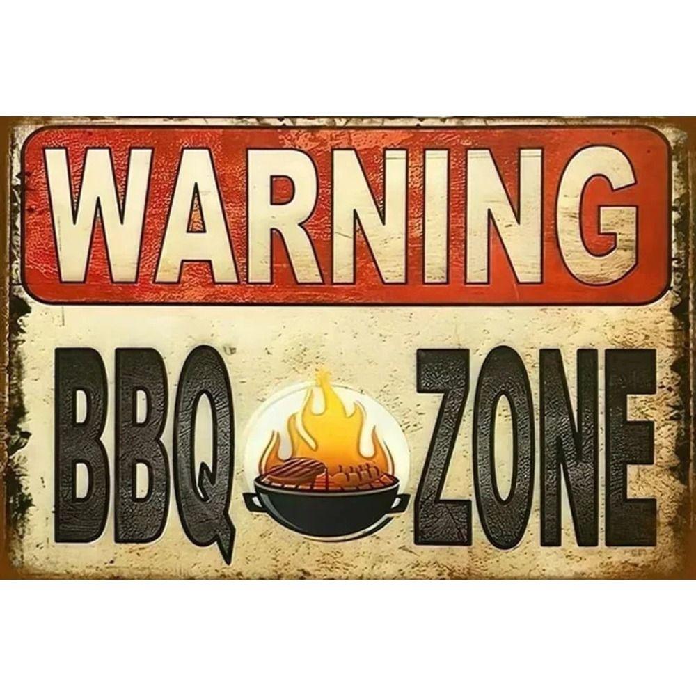 Vintage Metal Sign Live Life In Full Bloom Garden Wall Art Decor 20x30cm