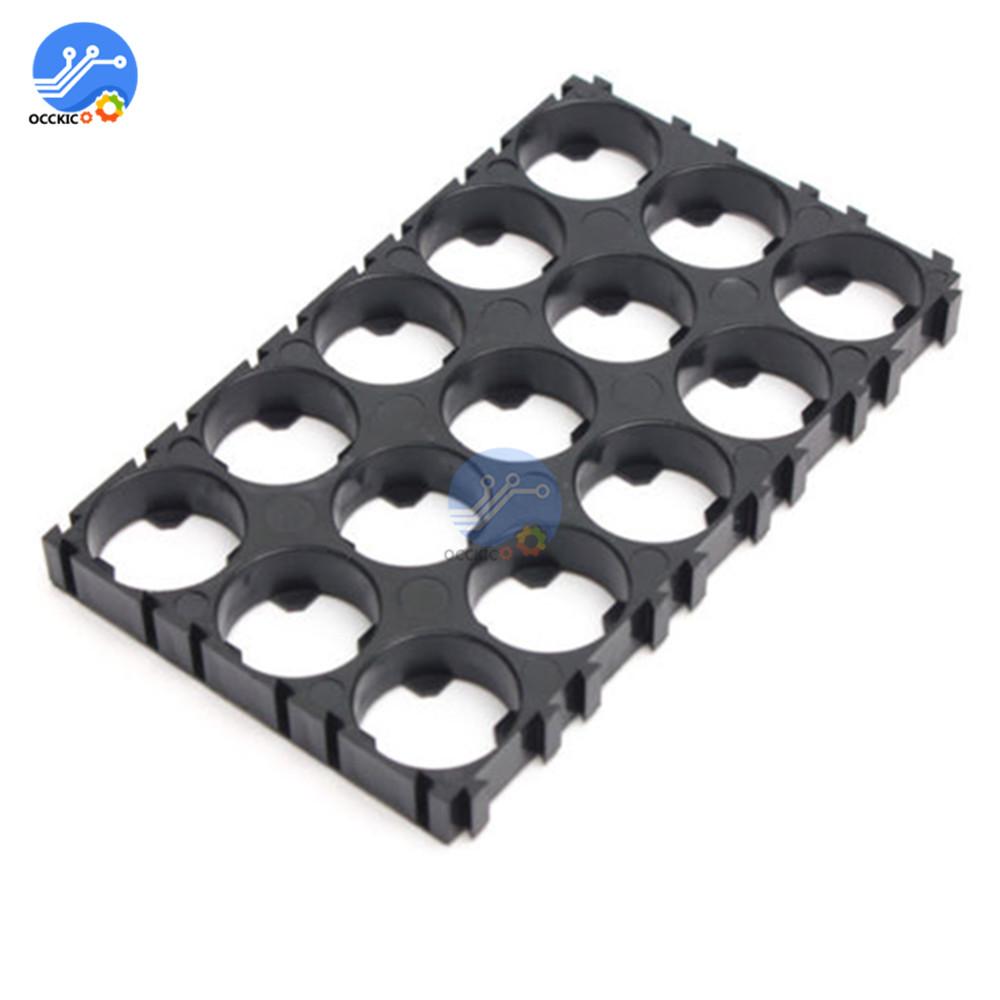10Pcs 3x5 3x6 Cell 18650 Batteries Spacer Radiating Shell Plastic Heat Stable Holder Bracket with 10m Nickel Plated Steel Strip