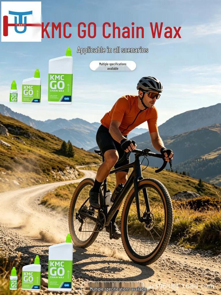 KMC GO Kettenspray: Fahrradketten-Trockenschmierstoff - Erhältlich in 15 ml, 150 ml, 500 ml