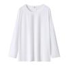 Plus Size Women's Fall New Long Sleeve Round Neck Loose with A Base Top