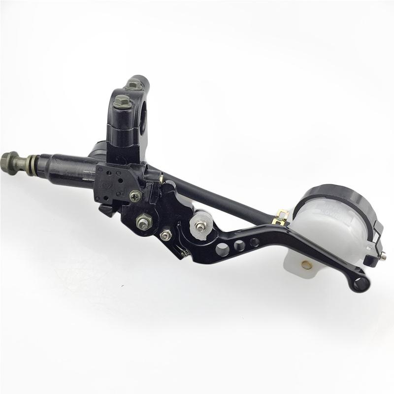 CNC Universal 22mm Motorcycle Front Brake Clutch Master Cylinder Reservoir Set For Honda Suzuki Kawasaki Yamaha