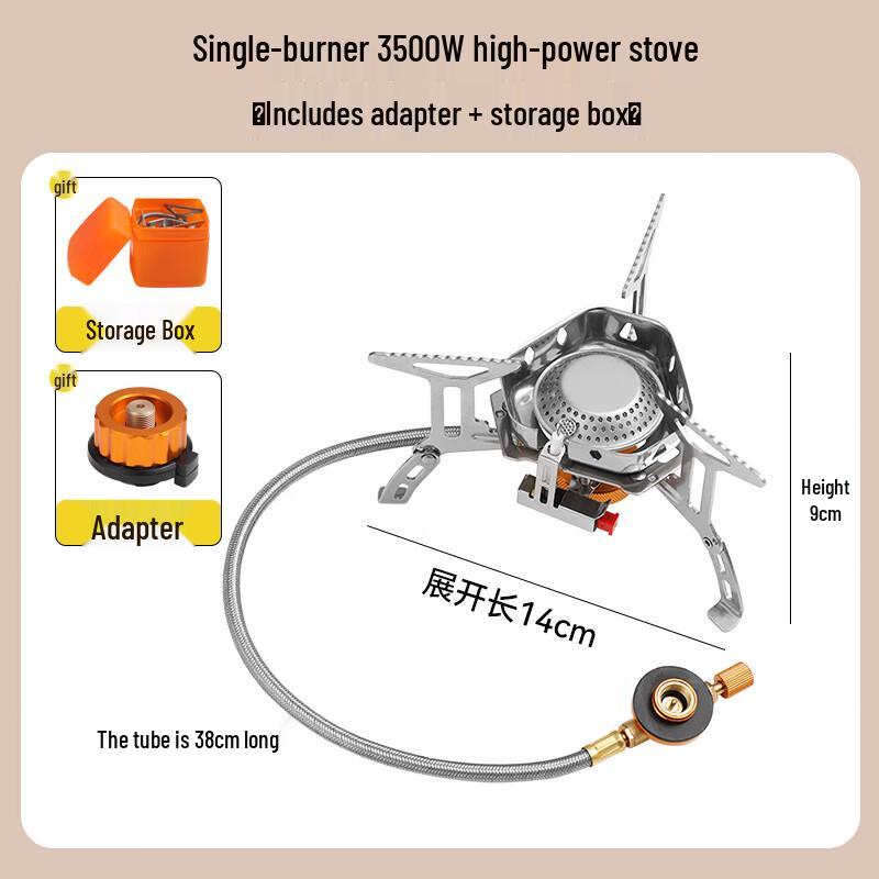 High-Power Portable Camping Gas Stove Standard
