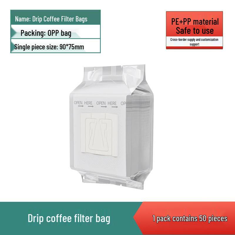 Disposable Food-Grade Thickened Coffee & Tea Filter Bags
