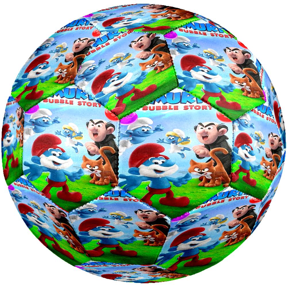 The Smurfs Theme Size 5 Soccer Ball, Suitable for Both Indoor and Outdoor Matches, a Gift Suitable for Everyone.