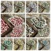 40pcs/set Makeing Bracelet Porcelain Beads Round Loose Spacer Beads Coloured Glaze Beads  Pendant
