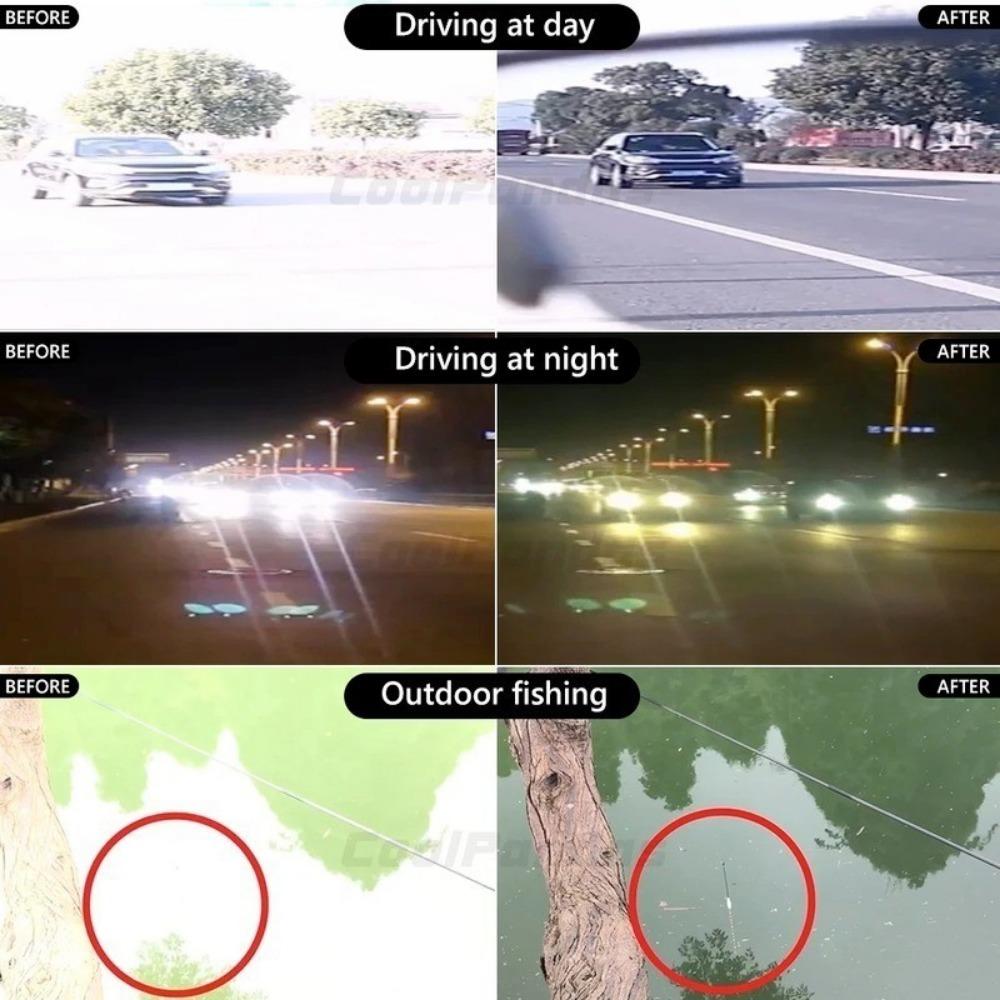 Anti-glare Driving Night Vision Glasses Polarized Sunglasses for Men Pochromic Driving Glasses