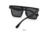 Fashionable Large Square Frame Sunglasses: European & American Street Style with Luxury Design