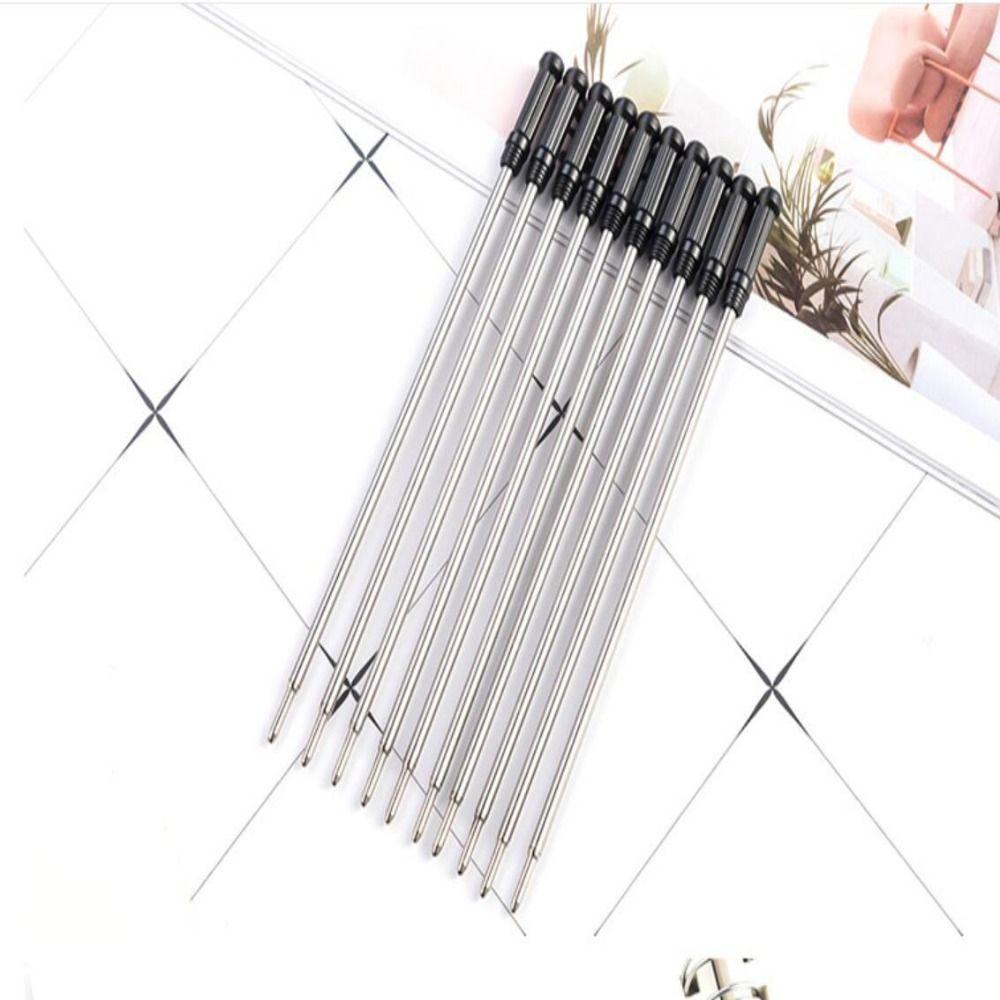 20 Pieces Metal Cross Pen Refills Compatible Ballpoint Pen Refills Modern Pen Refills  Office