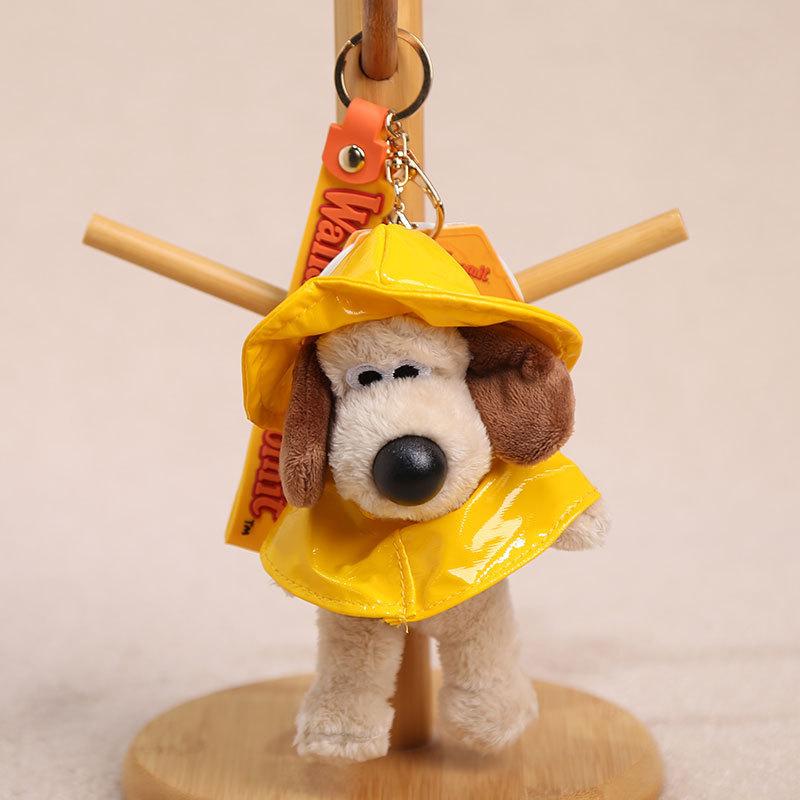 Wallace Gromit Plush Keychain With Pp Cotton Filling For Girls And Boys Gift