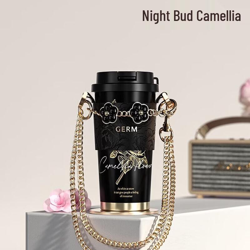 Термокружка Germ Camellia из нержавеющей стали 316