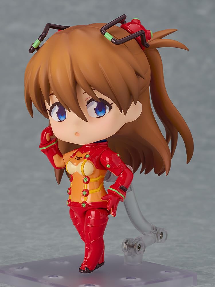 Nendoroid Evangelion: 2.0 Asuka Langley Shikinami Test Suit Ver. Non-Scale Painted Action Figure