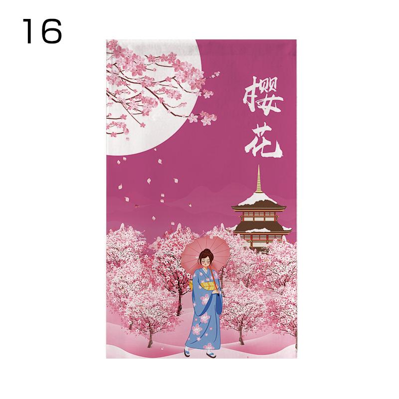 Japanischer Stil Türkopf Halbvorhang Küche Noren Restaurant Küche Izakaya Bistro Dekor Kurze Vorhänge Türöffnung Trennwand