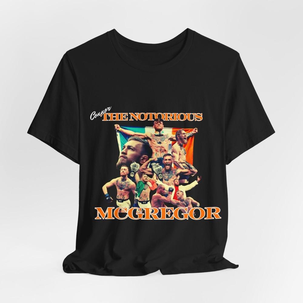 

Vintage 90#039;s Style Shirt Retro Graphic The Notorious Connor Mcgregor Tee UFC Unisex T-Shirt S