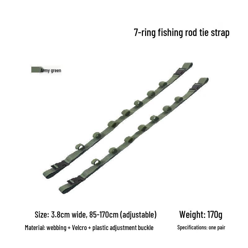 Adjustable Car Fishing Rod Strap & Storage Rack