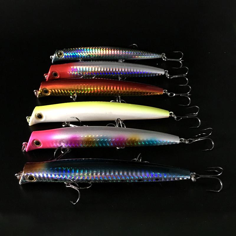 Sasuke Minnow Fishing Lures 12Cm 17G Floating Lipless Wobblers Artificial Hard Bait For Bass Pike Fishing Lure