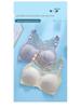 Plus Size Front Closure Wirefree Bra - Adjustable, Anti-Sagging, Side Support, Large Cup, Summer