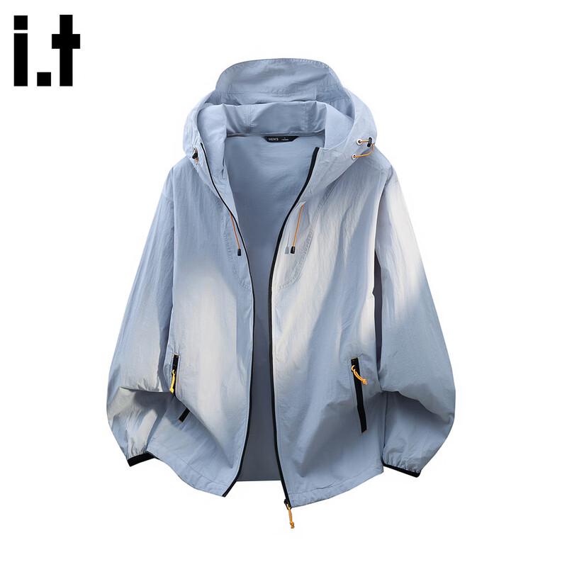 CHOCOOLATEit Unisex Loose Fit Sun Protection Hooded Jacket 2XL