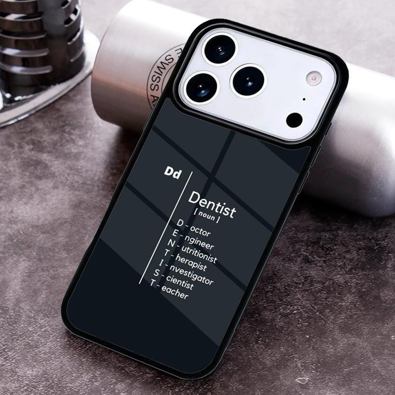 Funny Dental Dentist Quotes Phone Case for iPhone 17 16 15 Pro Max Air 14 13 12 11 Plus Shockproof Cover