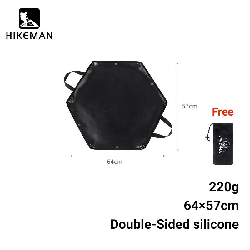 Hexagonal Lightweight Flame Retardant Fireproof Outdoor Camping Mat Barbecue Picnic Heat Insulation Blanket High Temperature