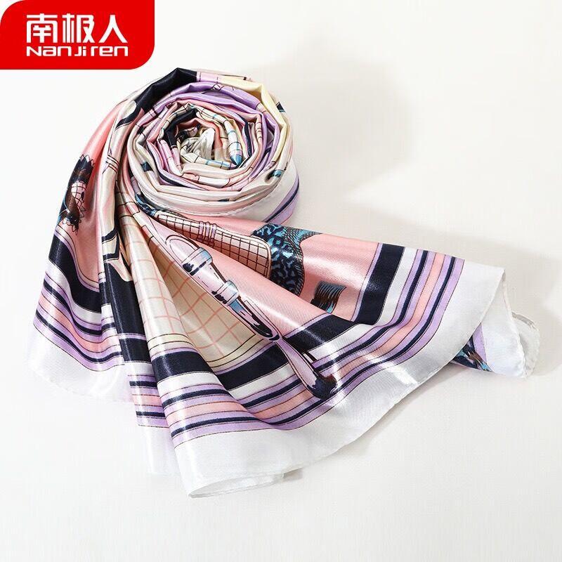 Nanjiren Women s Silk Scarf One Size
