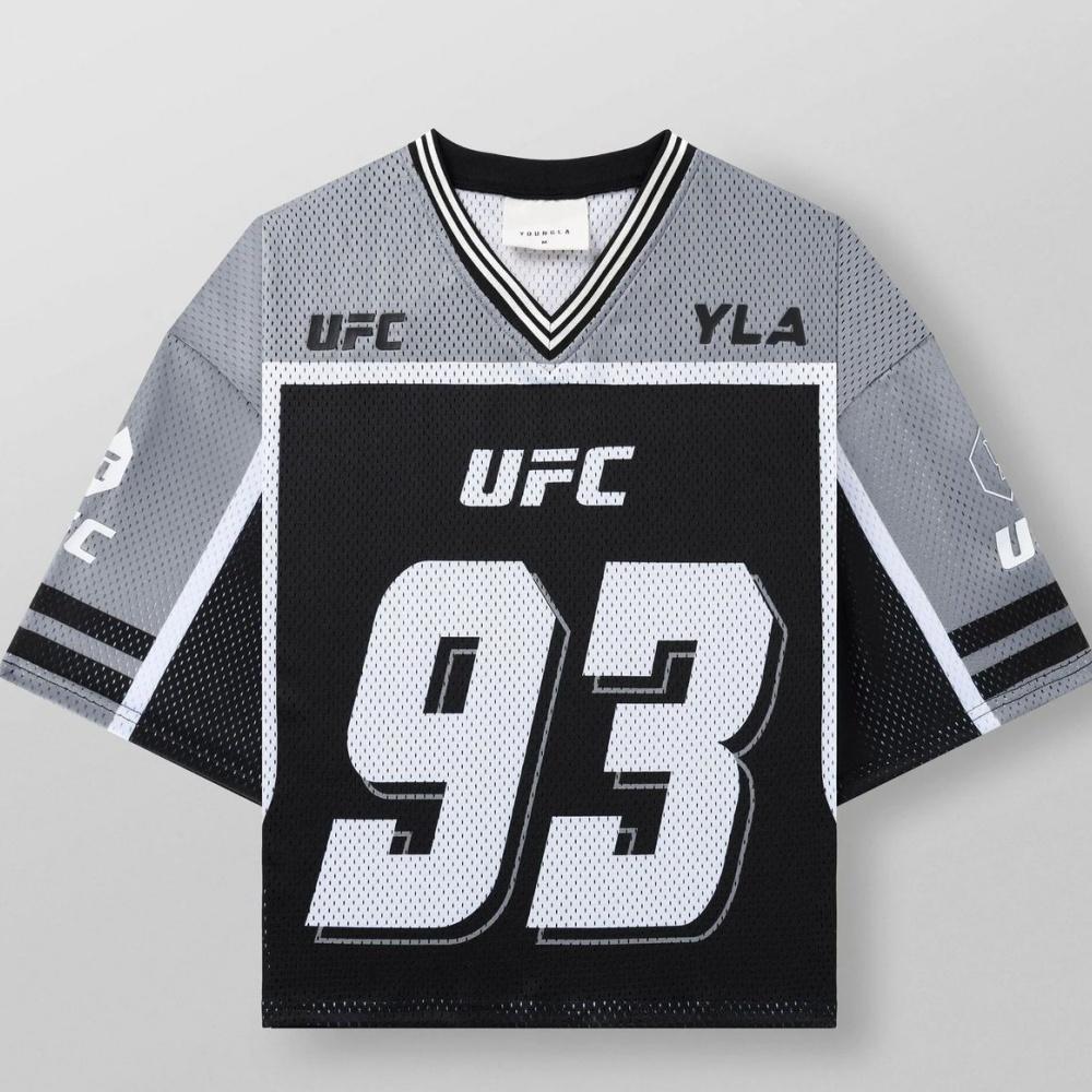 2026YOUNGLA Men's UFC Alliance The Same Sports Quick-drying Loose Breathable Quick-drying Short-sleeved T-shirt