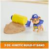 Rubble & Crew, Rubble and Mixed Action Figure Set, Kinetic Build-It Sand 3 oz and 2 Handheld Building Toys, Toys for Kids Ages 3 and Up