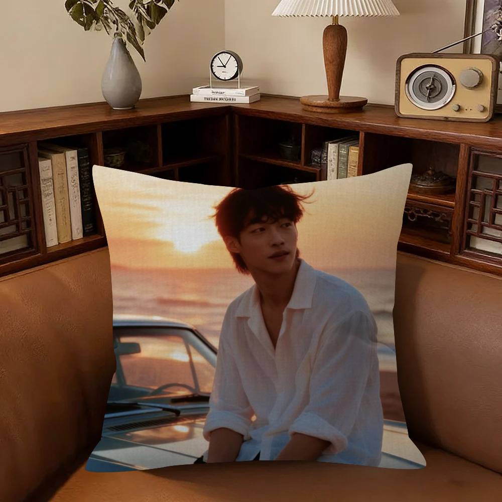 Schauspieler Woo Do H-Hwan Kissenbezug Auto Wurfkissenbezug Für Sofa Auto Weihnachtsgeschenk