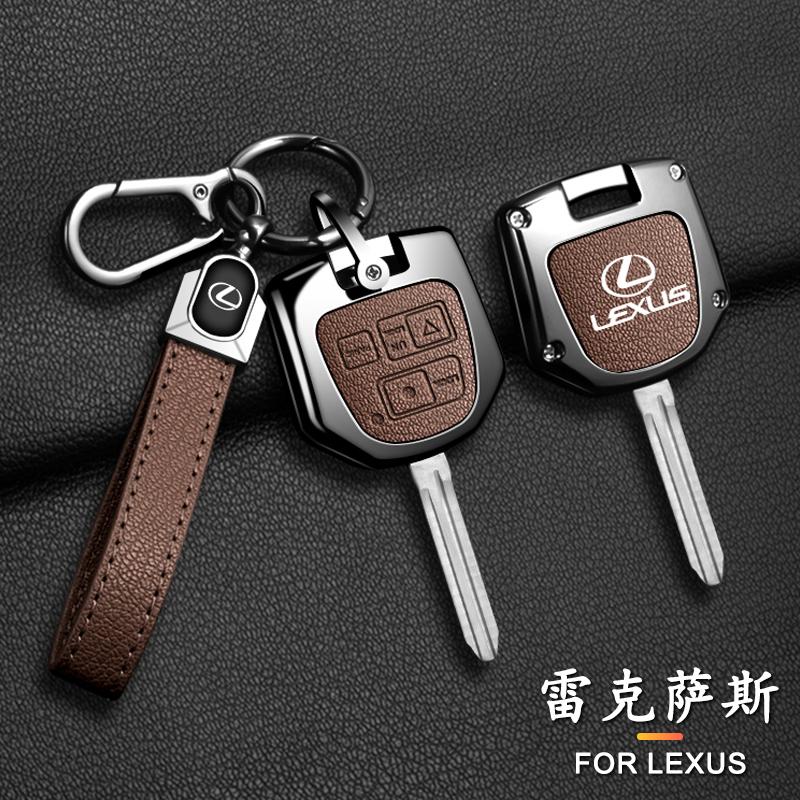 Custodia in Pelle Vintage per Chiave Auto Copertura Completa per Lexus ES GS LS IS RX SC LX GX470 RX350 ES300 RX400h Portachiavi Auto Accessori