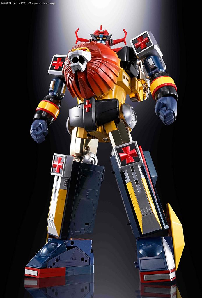 TAMASHII NATIONS Dusza Chogokin Przyszły robot Daltanius 270mm ABS PVC Malowana ruchoma figurka GX-59R Ok.. Odlew ciśnieniowy & &