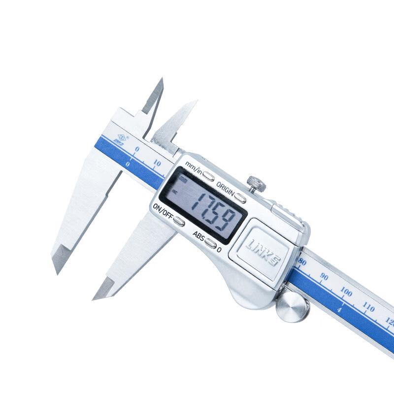 Ha Liang Precision Stainless Steel Digital Caliper 150/200/300MM Vernier Depth Gauge 0-150, Origin Type