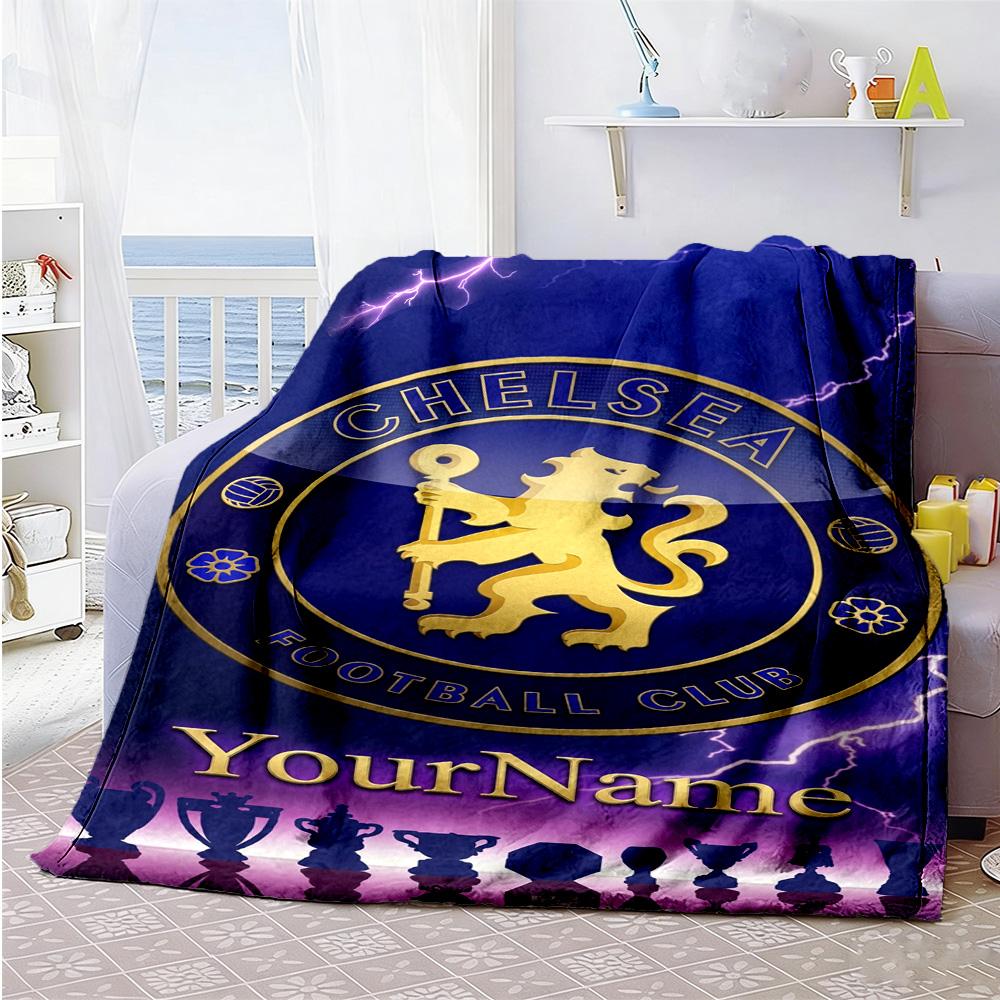 Chelsea Personalized Name Blanket Gift Customizable Blanket Durable Comfort for Sofa Office Chair Chair Livingroom Four Seasons Universal