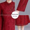 Elegant Spring Mother-in-law Wedding Qipao Dress - Formal Wear & Daily Skirt