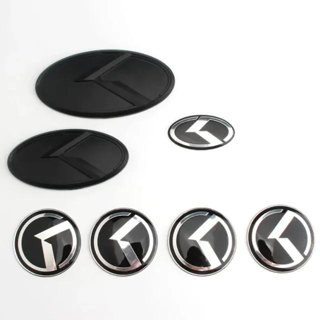 

7 piece set For K5 K3 K2 K4 Sorento modified herringbone car stickers wheel logo modified universal accessories decal Style36 чорний