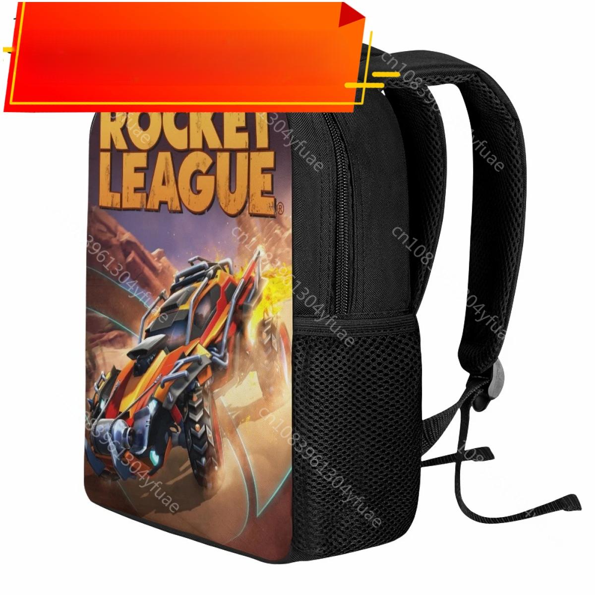 

Модная детская школьная сумка Game Rocket League Graphic Print Backpack для мальчиков детского сада Практичные дорожные сумки для книг