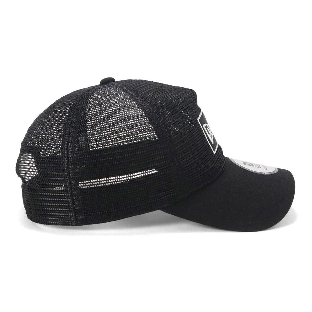 New Era Golf 9Forty Meshed Up Box Logo Exclusive to Free Shipping A-Frame Cap, Black, ONSPOTZ,