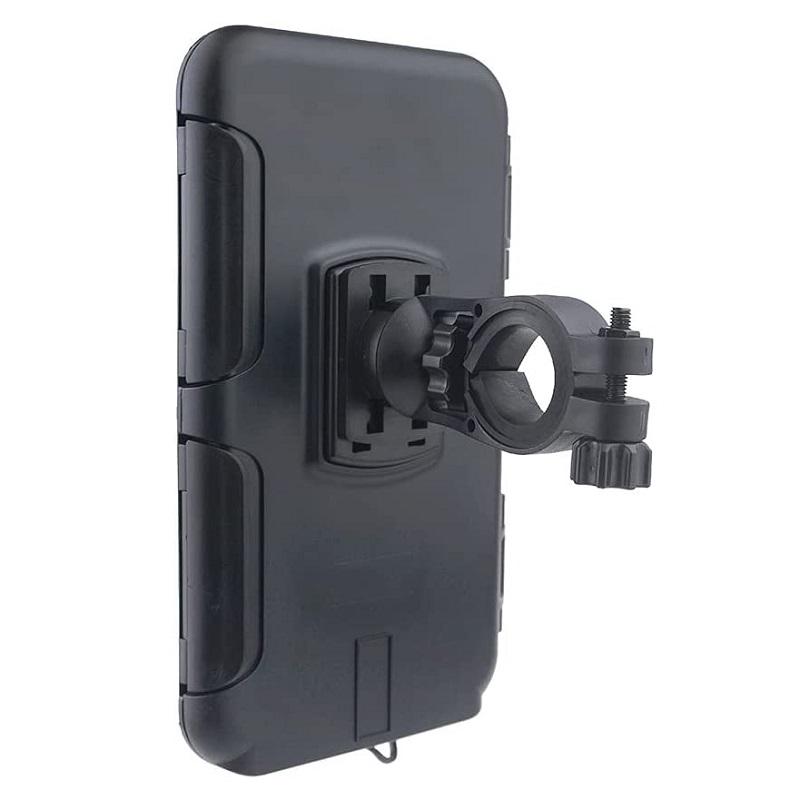 Upgrade Waterproof Bicycle Phone Bag Case Cover Motorcycle Bike Handlebar Cell Phone Mount for iPhone 15 16 17 Samsung Xiaomi