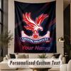 Custom Text Tapestry Crystal Palace Print Wall Tapestry Indoor Living Room Wall Decor