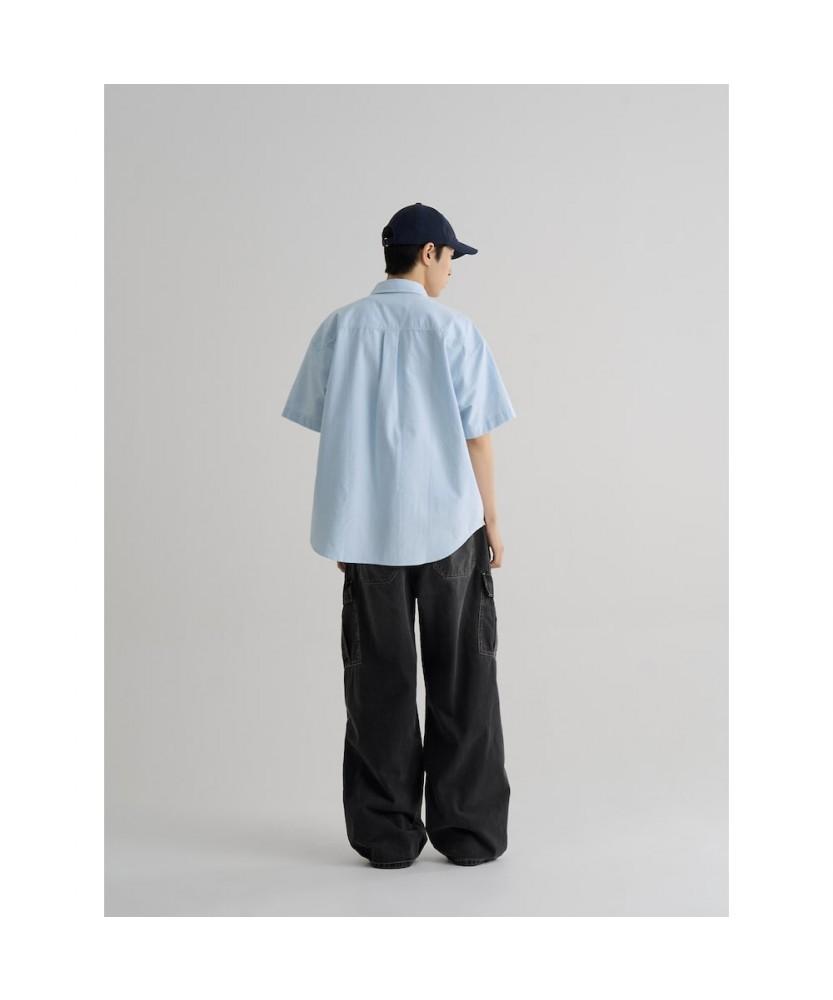 8SECONDS Lightweight Full-Band Cargo Denim Pants Ash